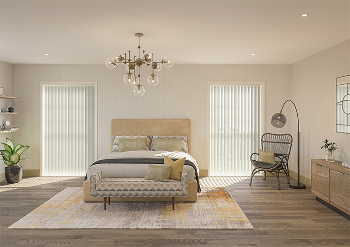 Torquay, Gentle Cream - Vertical Blind - Image 8